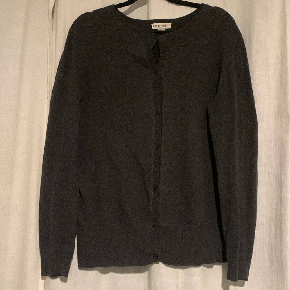 Cherokee Brand Women's Button up Cardigan sz XXL